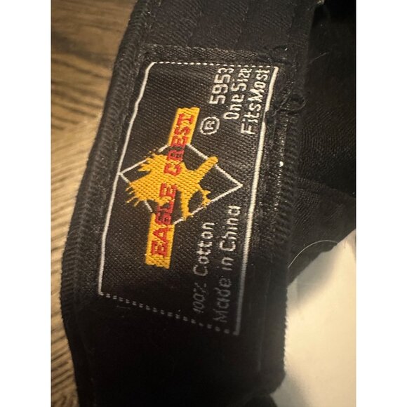 U.S. Army Embroidered Cap We Hold The Cards Since 1775 Eagle Crest Black Adjusta - Picture 9 of 10